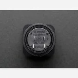 16mm Illuminated Pushbutton - Yellow Latching On/Off Switch - Image 6