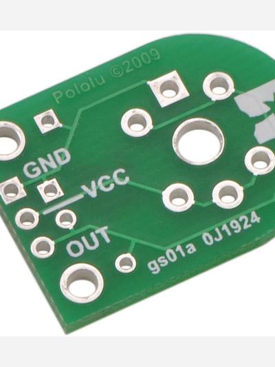 Pololu Carrier for MQ Gas Sensors (Bare PCB Only)