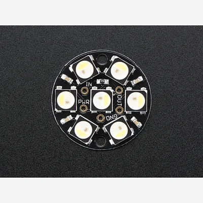 NeoPixel Jewel - 7 x 5050 RGBW LED w/ Integrated Drivers - Natural White - ~4500K