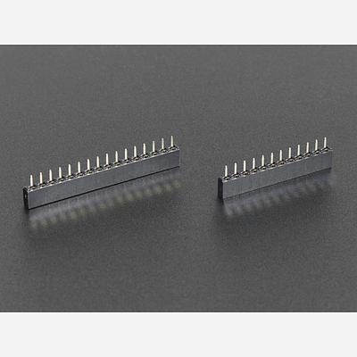 Short Feather Headers Kit - 12-pin and 16-pin Female Header Set