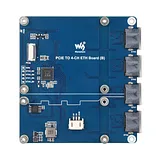 Raspberry Pi 5 PCIE TO 4-CH 2.5G ETH Board (B) - Image 3