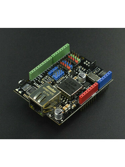 Ethernet and PoE Shield for Arduino - W5500 Chipset