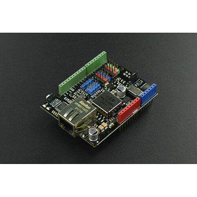 Ethernet and PoE Shield for Arduino - W5500 Chipset