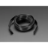Silicone Cover Stranded-Core Ribbon Cable - 10 Wire 1 Meter Long - 28AWG Black - Image 1