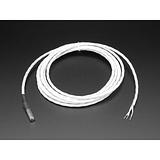 High Temp Waterproof DS18B20 Digital Temperature Sensor - 3m long - Image 1