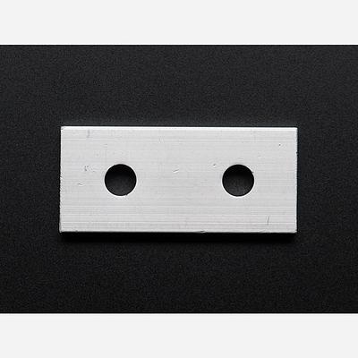 Coupling Plate - 2 Holes - 20x20 Aluminum Extrusion