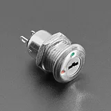 On-Off Key Lock Switch - 12mm Diameter - Image 3
