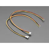 1.25mm Pitch 3-pin Cable Matching Pair - 40cm long - Molex PicoBlade Compatible - Image 1
