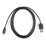 Reversible USB A to Reversible Micro-B Cable - 2m - Image 1