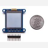 SHARP Memory Display Breakout - 1.3 96x96 Silver Monochrome - Image 1