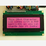 RGB backlight positive LCD 20x4 + extras [black on RGB] - Image 6
