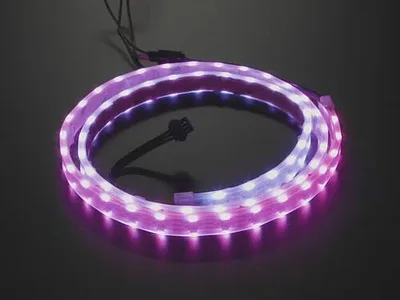 Dual Edge Side-Light NeoPixel LED Strip with120 LEDs per meter