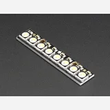 NeoPixel Stick - 8 x 5050 RGBW LEDs - Warm White - ~3000K - Image 2