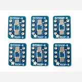 Adafruit SMT breakout PCB for SOIC or TSSOP - various sizes - 8 pin - pack of six - Image 3