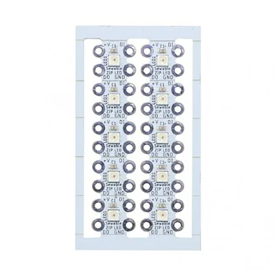 Electro-Fashion Sewable ZIP LED, pack of 10