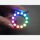 Adafruit NeoPixel Ring - RGB LED w/ Integrated Drivers - 12 pixel - Image 2