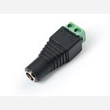 Female DC Power adapter - 2.1mm jack to screw terminal block - Image 1