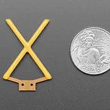 Alphabet LED Filament - Warm White Letter "X" - Image 3