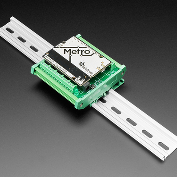 DIN Rail Terminal Block Adapter to Metro or Arduino Uno