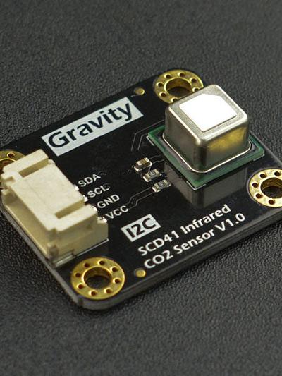 Gravity: I2C SCD41 Infrared CO2 Sensor (400 - 5000 ppm)