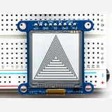 SHARP Memory Display Breakout - 1.3 96x96 Silver Monochrome - Image 5