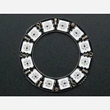 Adafruit NeoPixel Ring - RGB LED w/ Integrated Drivers - 12 pixel - Image 4