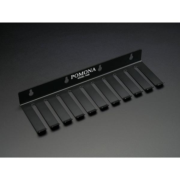 Pomona Test Lead Holder - For cables up to .32 / 0 AWG diameter [Black - POM-4408]