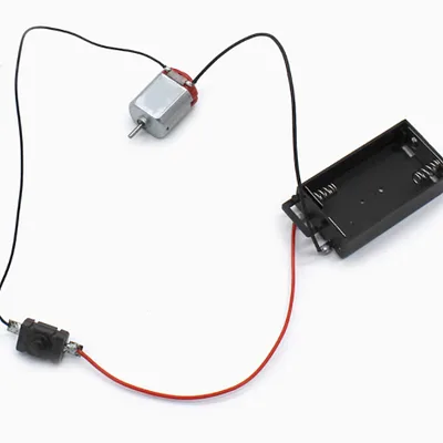 Battery Box with 130 Motor and Switch