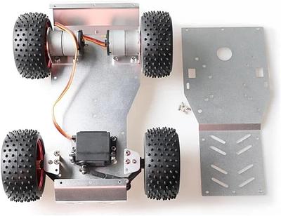 Smart Car Chassis Blue 4WD