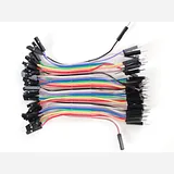 Premium Female/Male 'Extension' Jumper Wires - 40 x 3 (75mm) - Image 3