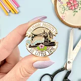 So Many Projects So Little Time Lapel Pin - Image 2
