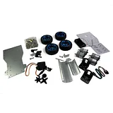 Smart Car Chassis Blue 4WD - Image 2