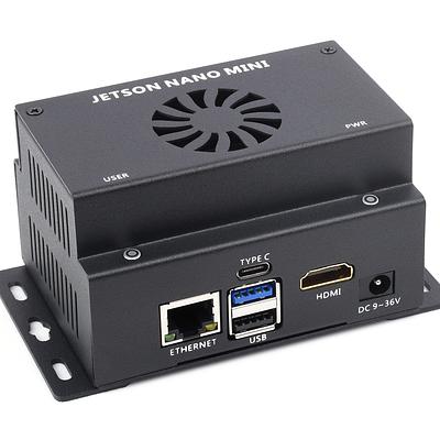 Jetson Nano-Compatible Mini-Computer with Peripheral Interfaces and Optional WiFi/4G Module Support