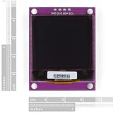 Zio Qwiic OLED Display (1.5inch, 128x128) - Image 2
