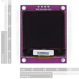 Zio Qwiic OLED Display (1.5inch, 128x128) - Image 2