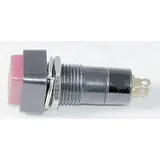 Pushbutton PUSH-ON MOMENTARY SPST RED ACTUATOR - Image 1