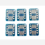 Adafruit SMT breakout PCB for SOIC or TSSOP - various sizes - 8 pin - pack of six - Image 4