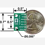 VL53L0X Time-of-Flight Distance Sensor Carrier with Voltage Regulator, 200cm Max - Image 4