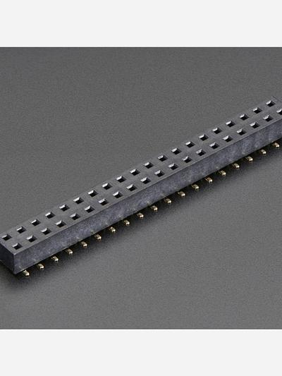 SMT GPIO Header for Raspberry Pi HAT - 2x20 Short Female Header