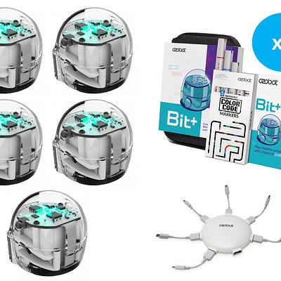Ozobot Bit+ Kit of 5 with Charger