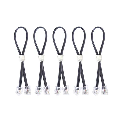 ELECFREAKS RJ11 4P4C 200mm Cable (Pack Of 5)