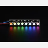 NeoPixel Stick - 8 x 5050 RGBW LEDs - Warm White - ~3000K - Image 4