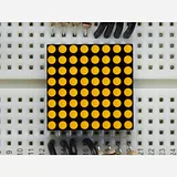 Miniature 8x8 Yellow LED Matrix - Image 1