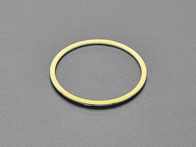 Cool White LED Ring Light PCB - 70mm Diameter - 5V Power
