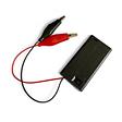 2AA Battery Holder with Cover and Switch and Large size Alligator
