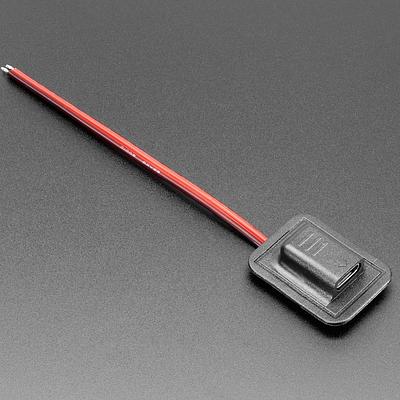 Sewable USB Type C Power Jack Connector