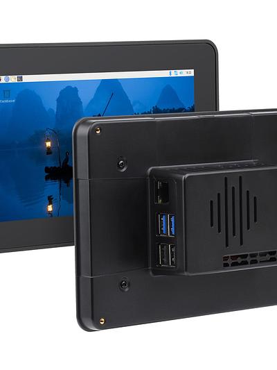 Raspberry Pi 7" Display Case with Pi 5 & HAT Compatibility