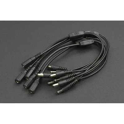 DC 5.5*2.1 One Female to Dual Male Power Cable Pack
