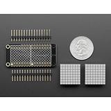 Adafruit 0.8 8x16 LED Matrix FeatherWing Display Kit - Red - Image 4
