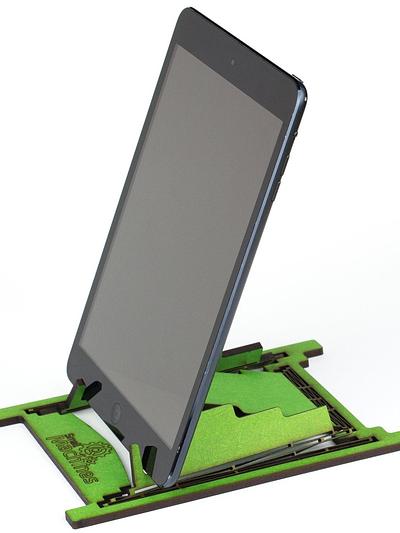 Living Hinge Tablet Stand